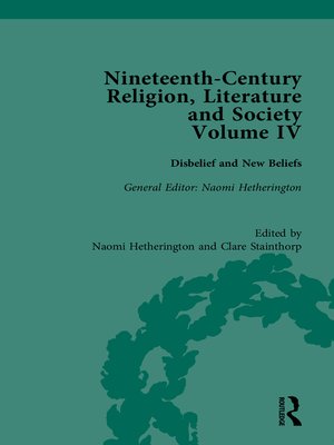 cover image of Nineteenth-Century Religion, Literature and Society
